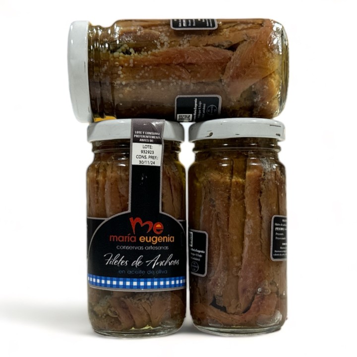 Anchoas en Oliva. Tarro pequeño