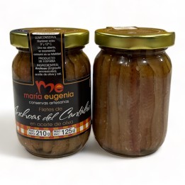 Anchoas del Cantábrico Tarro 210g