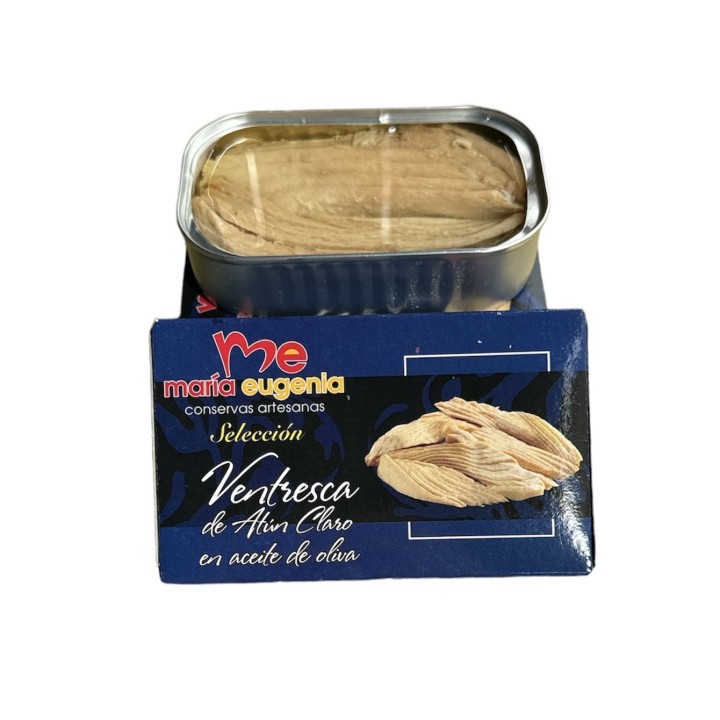 Ventresca de atún en oliva. Lata 1/8