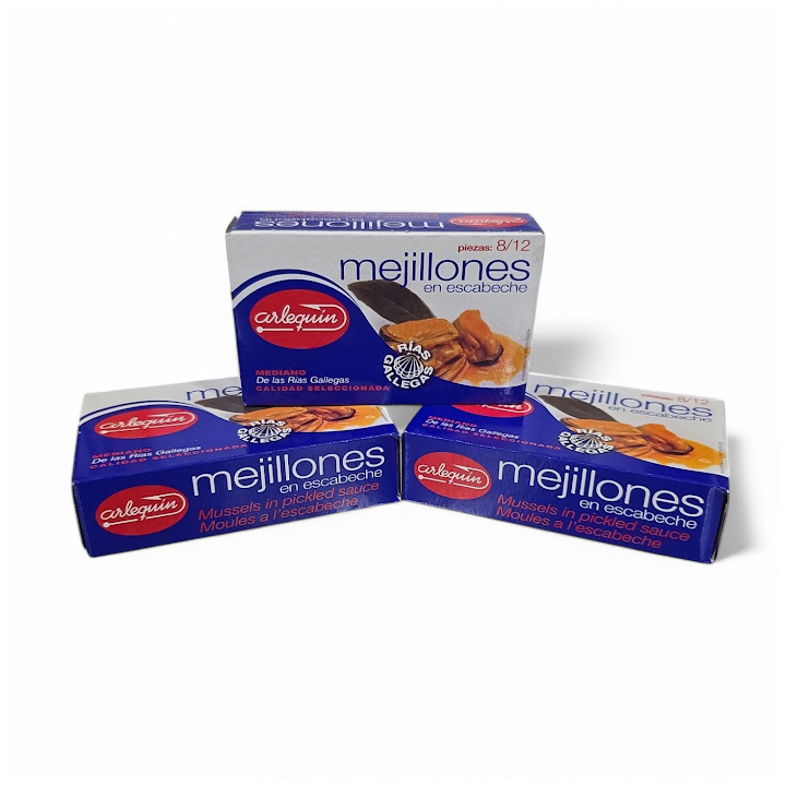 (8/12) Mejillones en escabeche medianos - ¡De las rías gallegas!
