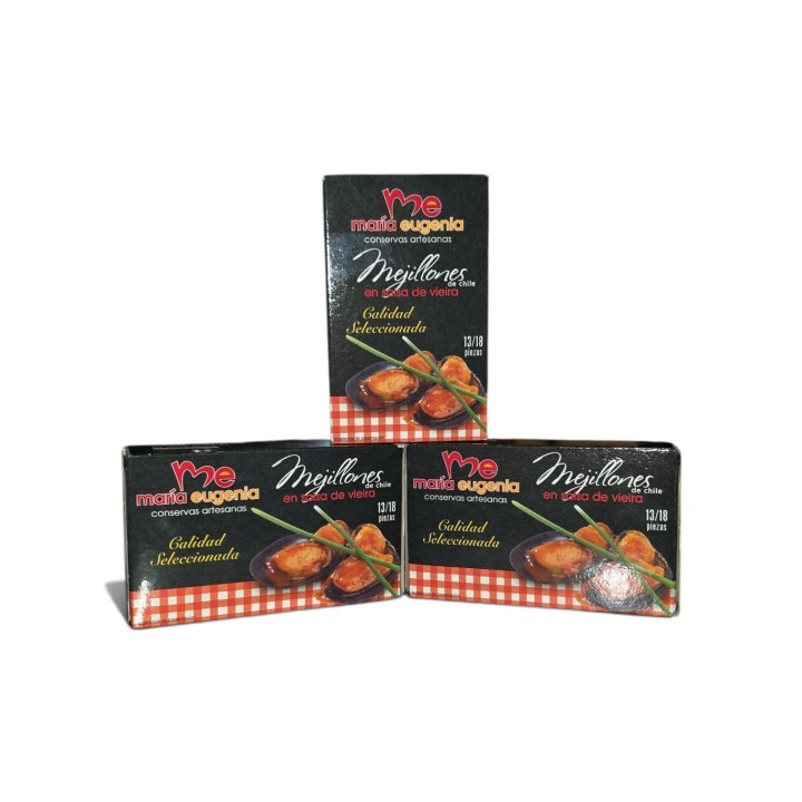 Mejillones en salsa vieira